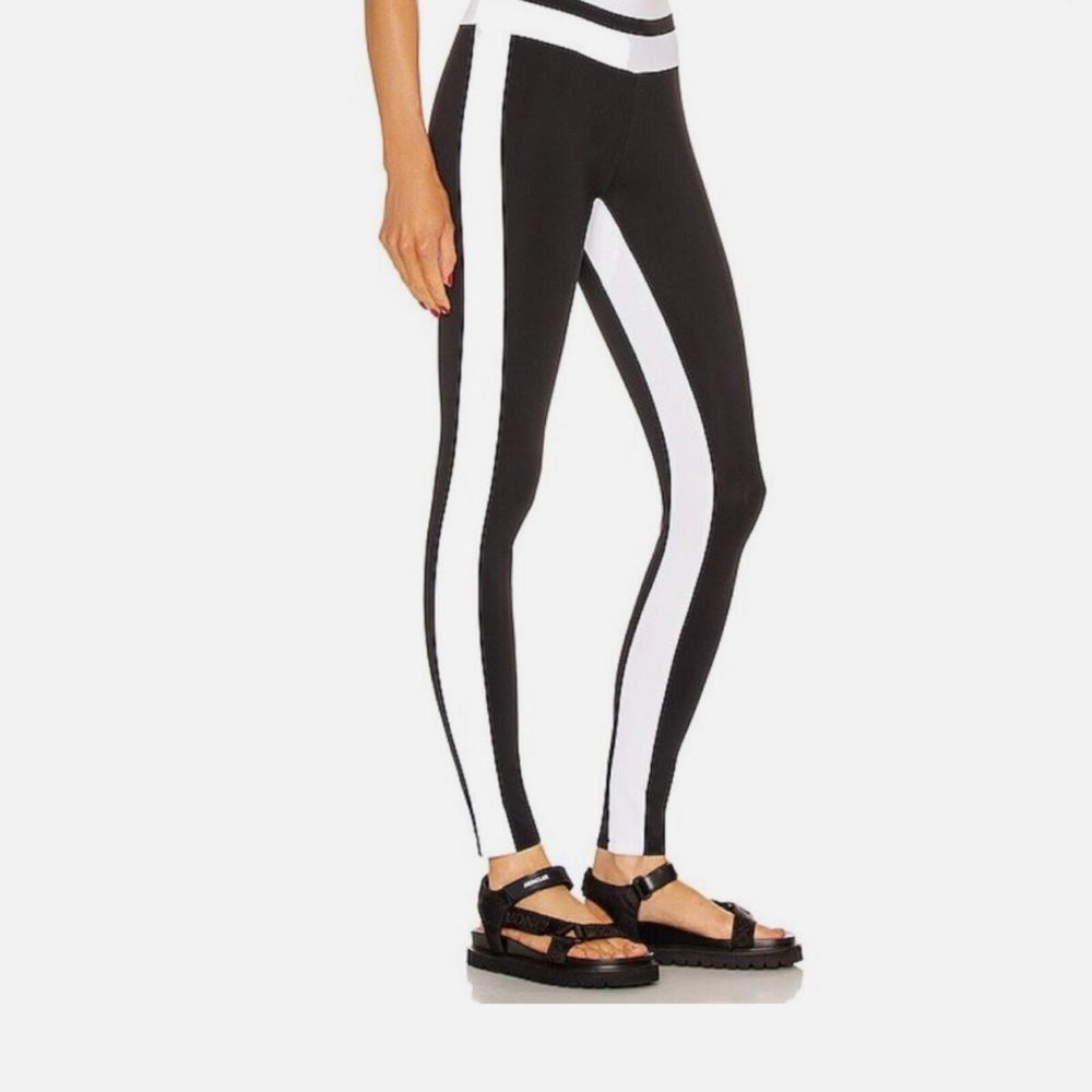 NWT Vaara Flo Tuxedo Navy and White Women's Leggings